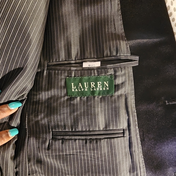 Ralph Lauren Black Tuxedo Elegant Formal Wear Blazer Jacket - Picture 3 of 6